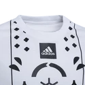 Maglietta per bambini adidas  Boys Printed Tennis Shirt White