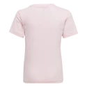 Maglietta per bambini adidas  Essentials 3-Stripes Clear Pink