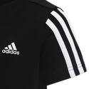 Maglietta per bambini adidas  Essentials 3-Stripes T-Shirt Black