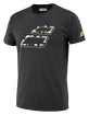 Maglietta per bambini Babolat  Aero Cotton Tee Boy Black Heather