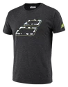 Maglietta per bambini Babolat  Aero Cotton Tee Boy Black Heather