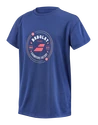 Maglietta per bambini Babolat  Exercise Graphic Tee Estate Blue