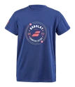 Maglietta per bambini Babolat  Exercise Graphic Tee Estate Blue