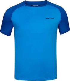 Maglietta per bambini Babolat Play Club Crew Neck Tee Blue