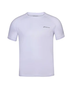 Maglietta per bambini Babolat  Play Club Crew Neck Tee White
