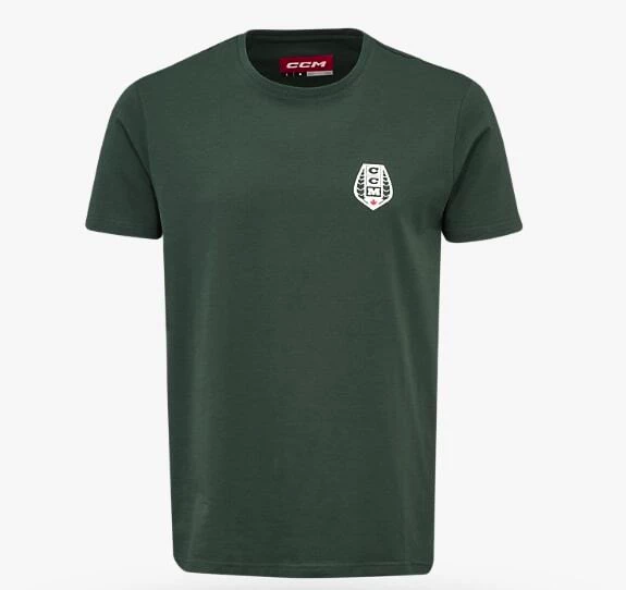 Maglietta per bambini CCM Holiday SS Tee Dark Cedar