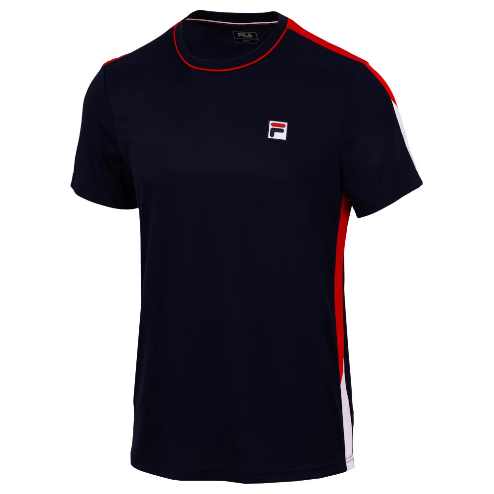 Maglietta per bambini Fila  T-Shirt Gabriel Boys Navy/Fila Red