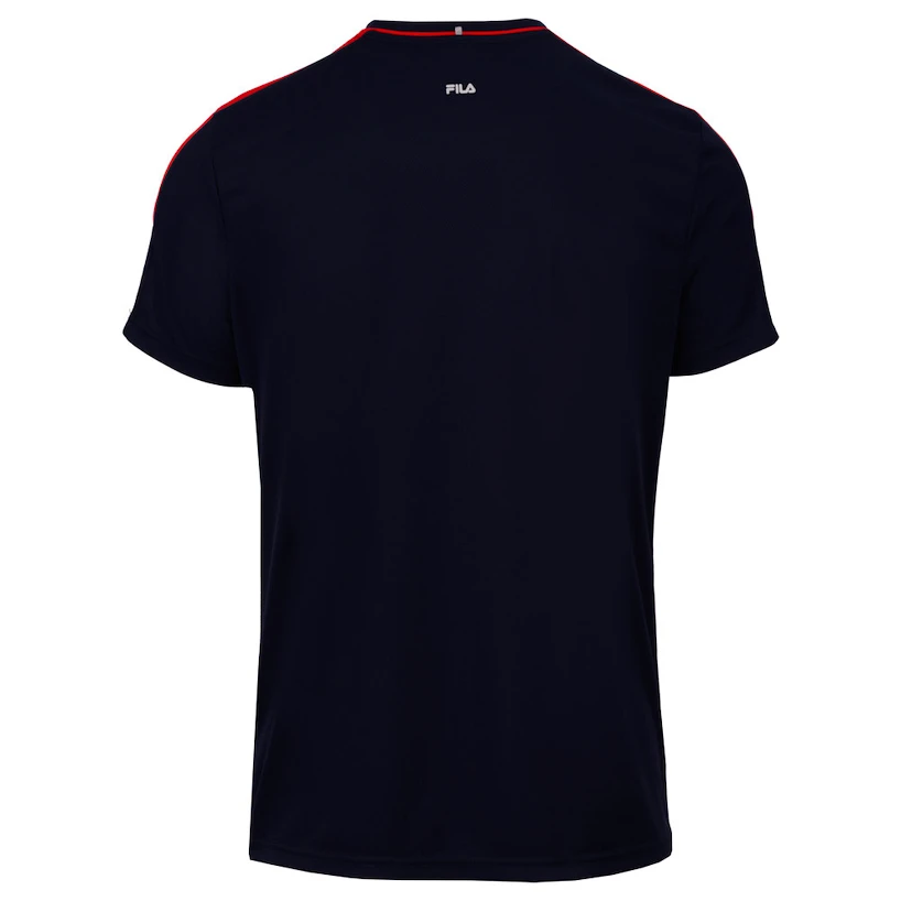 Maglietta per bambini Fila  T-Shirt Gabriel Boys Navy/Fila Red