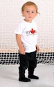Maglietta per bambini Roster Hockey  IMPORTED FROM CANADA 68 cm, Nero