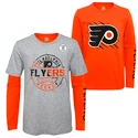 Magliette per bambini Outerstuff Magliette NHL per bambini Two-Way Forward 3 in 1 Philadelphia Flyers