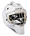 Maschera da hockey per portiere CCM Axis A1.5 Junior S/M, Bianco