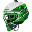 Maschera da hockey per portiere Warrior Ritual F2 E Neon/Green Youth