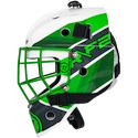 Maschera da hockey per portiere Warrior Ritual F2 E Neon/Green Youth