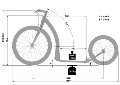 Monopattino Crussis  ONE COBRA 4.1