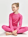 Mutande per bambini Craft  CORE Dry Active Comfort Pink FW22