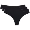 Mutandine da donna Under Armour  PS Thong 3Pack Black  XS