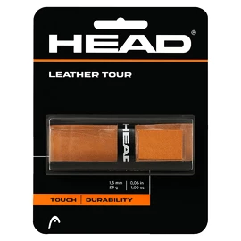 Nastro manubrio di base Head Leather Tour Grip Brown