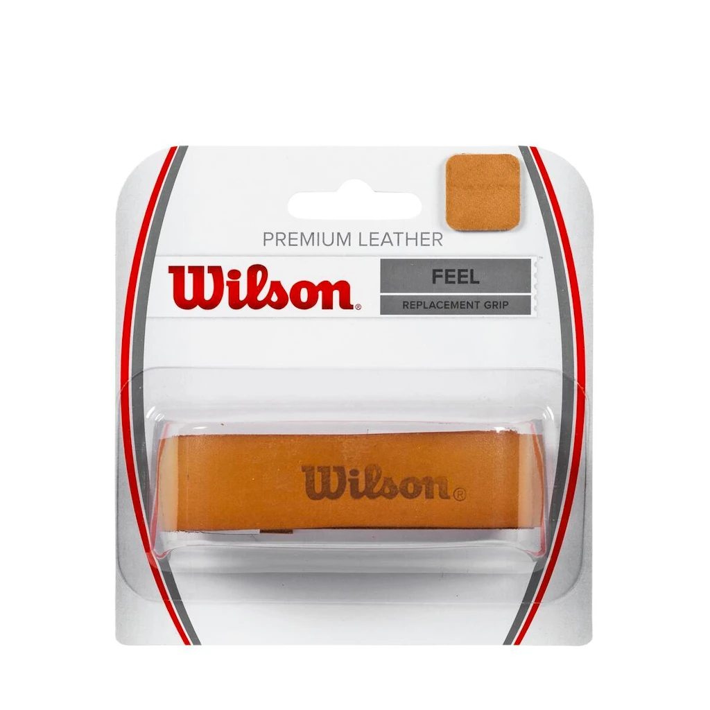 Nastro manubrio di base Wilson  Leather Grip Brown