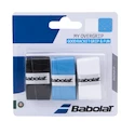 Nastro protezione racchetta Babolat  My Overgrip X3 Black/Blue/White