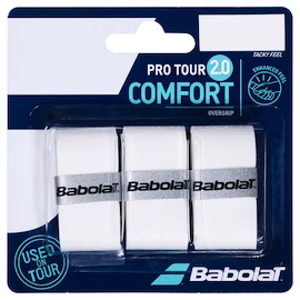 Nastro protezione racchetta Babolat Pro Tour 2.0 X3 White