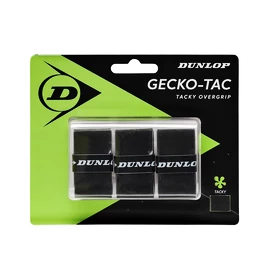 Nastro protezione racchetta Dunlop Gecko-Tac Overgrip Black