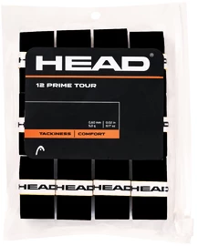 Nastro protezione racchetta Head Prime Tour 12x Pack Black