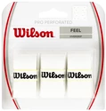 Nastro protezione racchetta Wilson  Wilson Pro Overgrip Perforated White