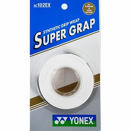 Nastro protezione racchetta Yonex Super Grap White (30 Pack)
