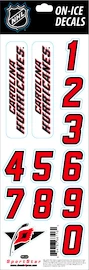 Numeri sul casco Sportstape ALL IN ONE HELMET DECALS - CAROLINA HURRICANES