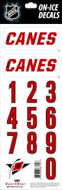 Numeri sul casco Sportstape ALL IN ONE HELMET DECALS - CAROLINA HURRICANES