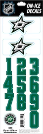 Numeri sul casco Sportstape ALL IN ONE HELMET DECALS - DALLAS STARS