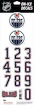 Numeri sul casco Sportstape  ALL IN ONE HELMET DECALS - EDMONTON OILERS