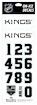 Numeri sul casco Sportstape  ALL IN ONE HELMET DECALS - LOS ANGELES KINGS