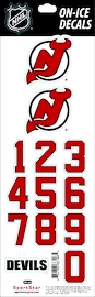 Numeri sul casco Sportstape ALL IN ONE HELMET DECALS - NEW JERSEY DEVILS