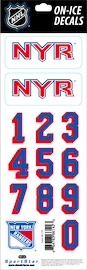 Numeri sul casco Sportstape ALL IN ONE HELMET DECALS - NEW YORK RANGERS