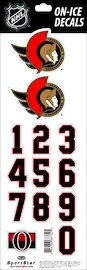 Numeri sul casco Sportstape ALL IN ONE HELMET DECALS - OTTAWA SENATORS