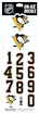 Numeri sul casco Sportstape  ALL IN ONE HELMET DECALS - PITTSBURGH PENGUINS