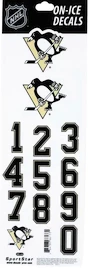 Numeri sul casco Sportstape ALL IN ONE HELMET DECALS - PITTSBURGH PENGUINS