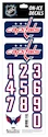 Numeri sul casco Sportstape  ALL IN ONE HELMET DECALS - WASHINGTON CAPITALS - DARK HELMET