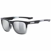 Occhiali da sole Uvex  LGL 42 Black Transparent/Mirror Silver (2916)