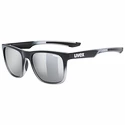 Occhiali da sole Uvex  LGL 42 Black Transparent/Mirror Silver (2916)