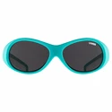 Occhiali da sole Uvex  Sportstyle 510 Turquoise White Mat/Smoke (Cat. 3)