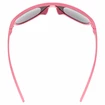 Occhiali da sole Uvex  Sportstyle 512 Pink Mat/Mirror Red (Cat. 3)