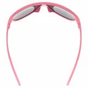 Occhiali da sole Uvex  Sportstyle 512 Pink Mat/Mirror Red (Cat. 3)