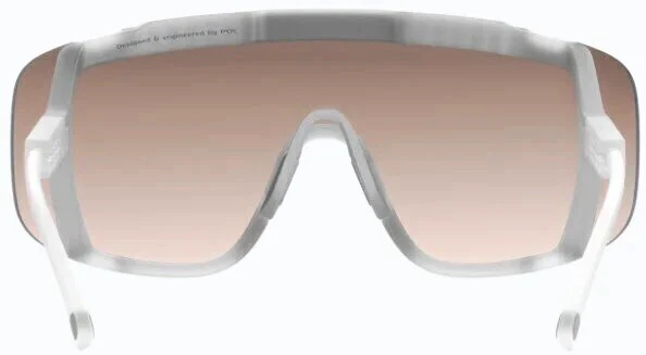 Occhiali sportivi POC  Devour Transparent Crystal/Clarity MTB Silver Mirror