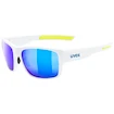 Occhiali sportivi Uvex  Esntl Urban White Matt/Mir. Blue (S5330638816)