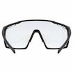 Occhiali sportivi Uvex  MTN Perform V Black Mat/LTM.Blue