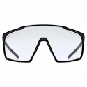 Occhiali sportivi Uvex  MTN Perform V Black Mat/LTM.Blue