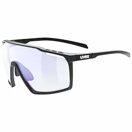 Occhiali sportivi Uvex MTN Perform V Black Mat/LTM.Blue
