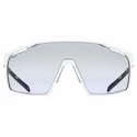 Occhiali sportivi Uvex  MTN Perform V White Mat/LTM.Blue